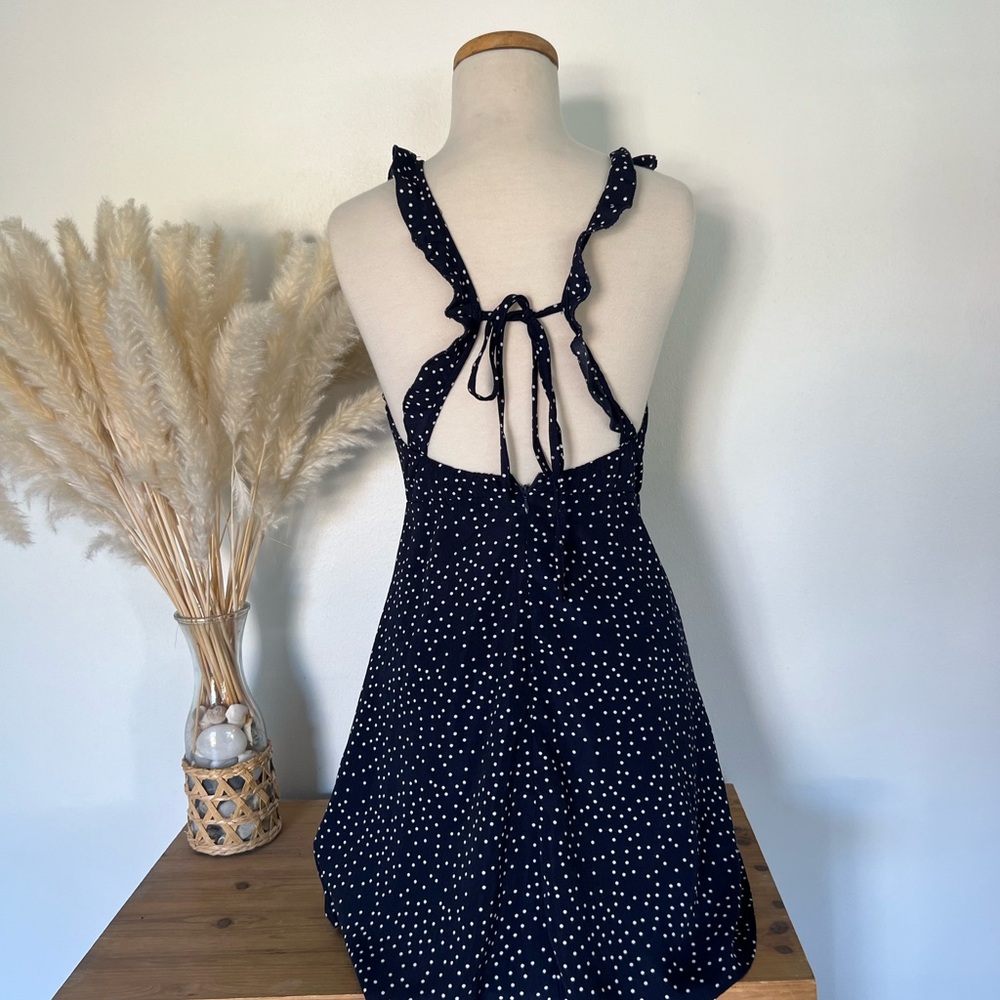 White fox polka dot dress - Picture 6 of 7